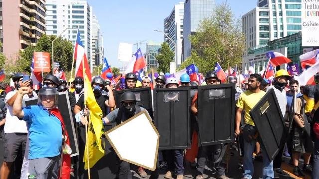 CHILE, PROTESTAS