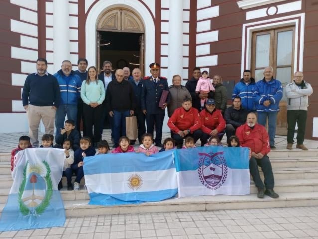 Godoy Cruz reconoció a un Bombero Voluntario por su vocación de servicio