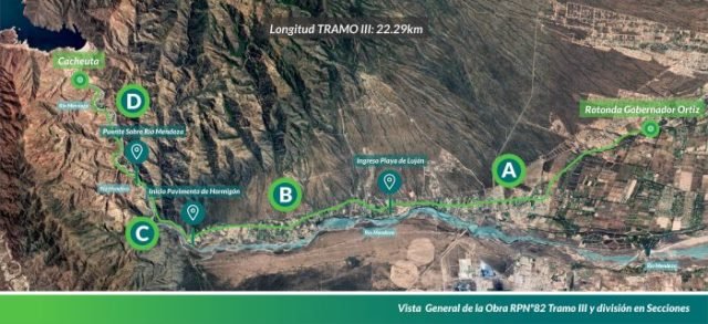 Cinco empresas están interesadas en construir el último tramo de la Ruta Provincial 82