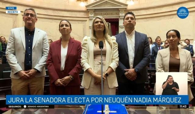 Leia Nadia Márquez juró su cargo